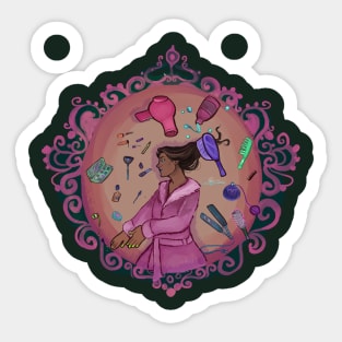 Makeup Witch Sticker